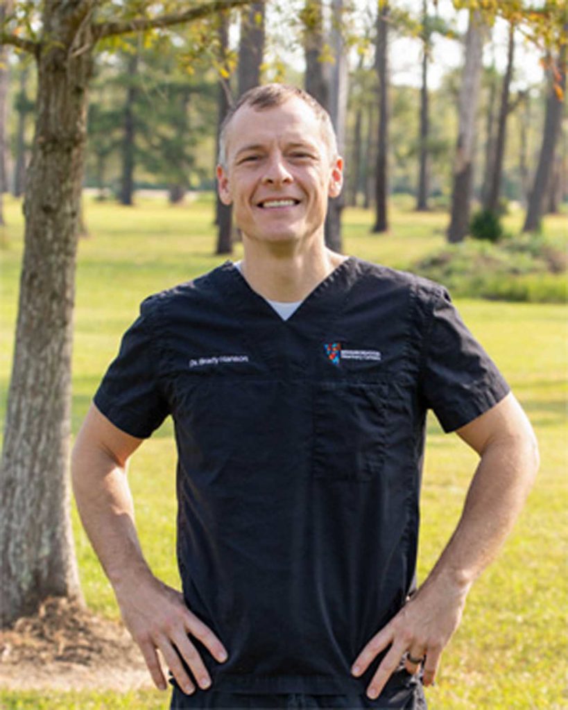 Dr. Brady Hanson at Neighborhood Veterinary Centers, renowned for compassionate care and advanced surgical expertise in veterinary medicine